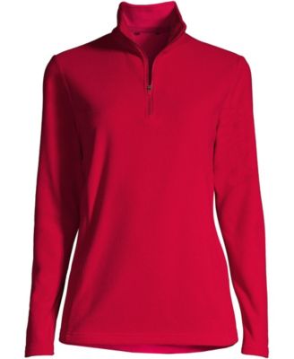 Plus Size Anyweather Fleece Quarter Zip Pullover