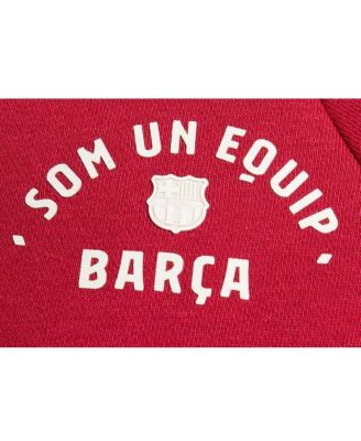 Women's Red Barcelona Essential Pullover Hoodie