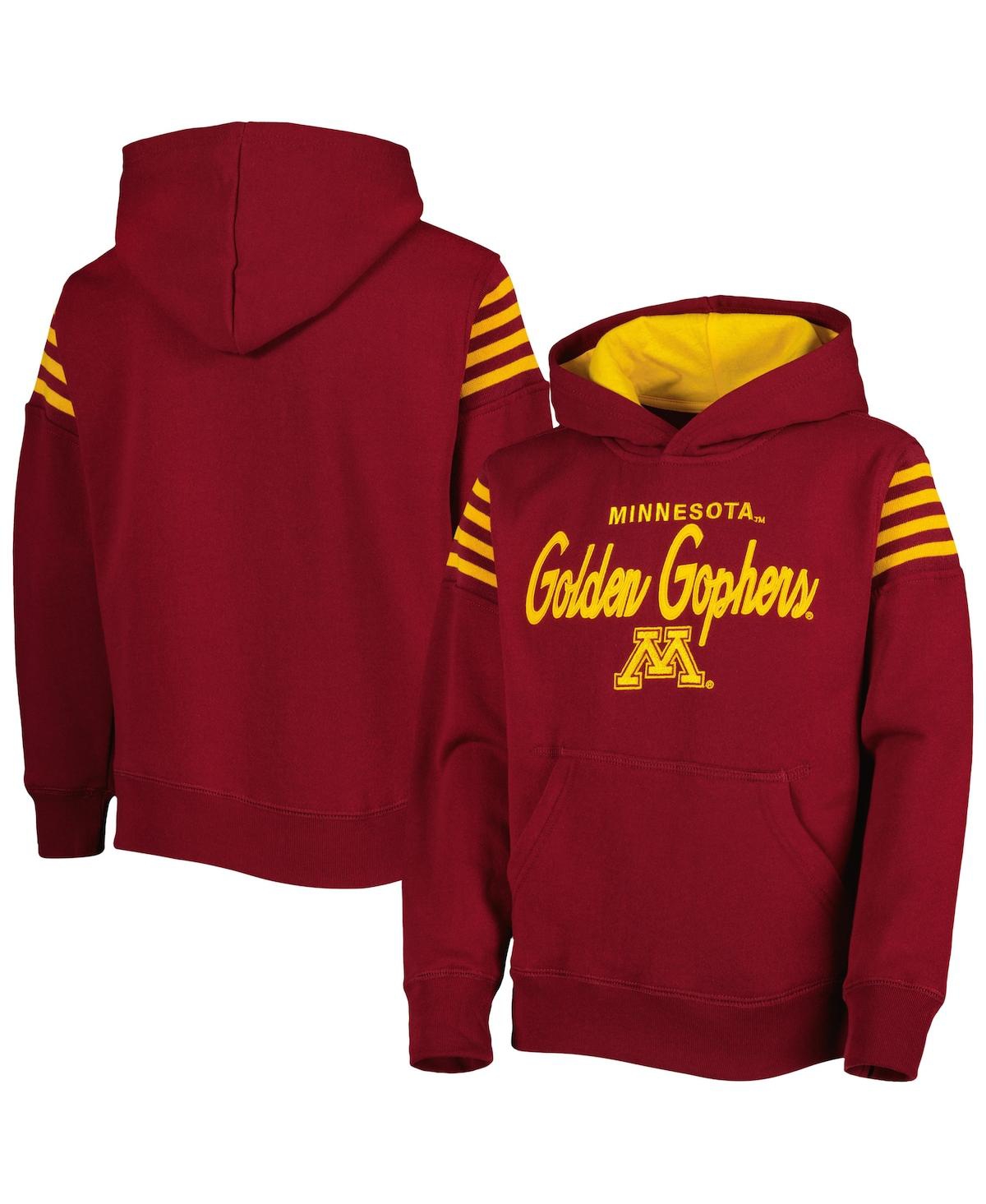OUTERSTUFF BIG BOYS MAROON MINNESOTA GOLDEN GOPHERS THE CHAMP IS HERE PULLOVER HOODIE