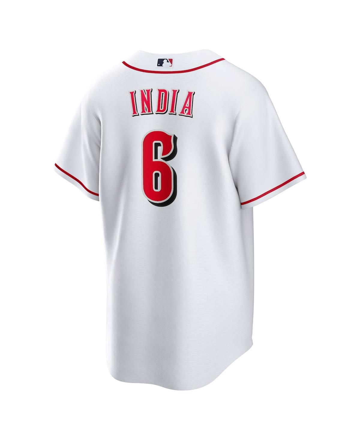 Men's Nike Jonathan IndiaCincinnati Reds Replica Player Jersey - White
