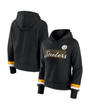 Women's Fanatics Branded Black Vegas Golden Knights 2023 Stanley Cup Champions Sparkle Spirit Jersey Long Sleeve T-Shirt
