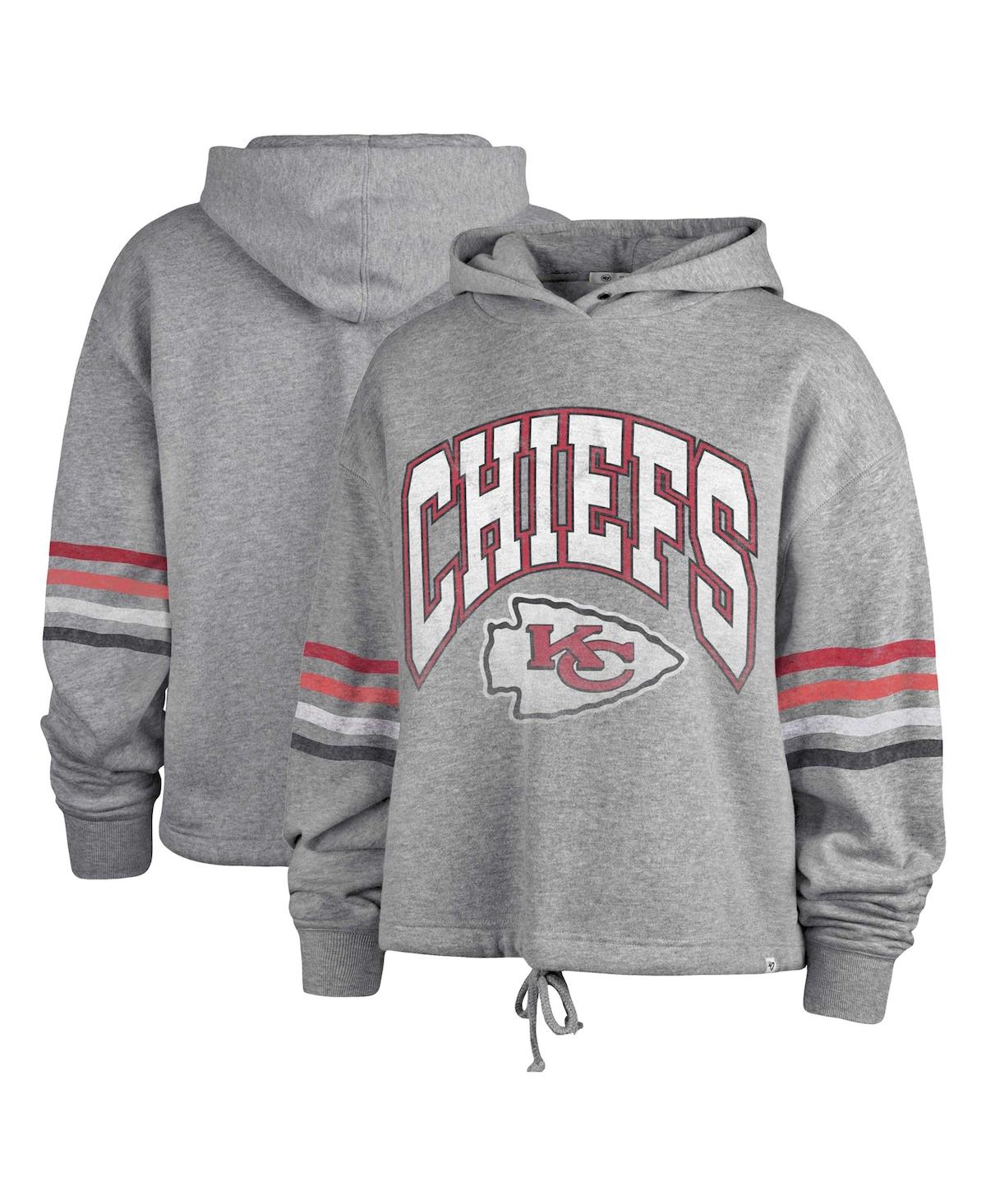 Green Bay Packers '47 Women's Harper Pullover Hoodie - Oatmeal