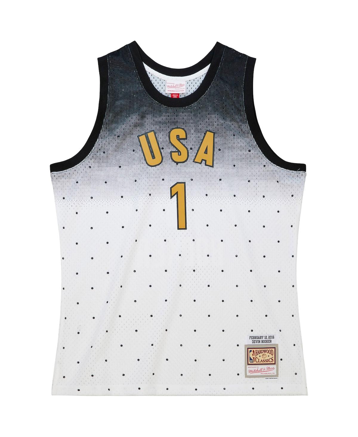 Men's Mitchell & Ness Devin Booker2016 Nba Rising Stars Challenge Hardwood Classics Swingman Jersey - White
