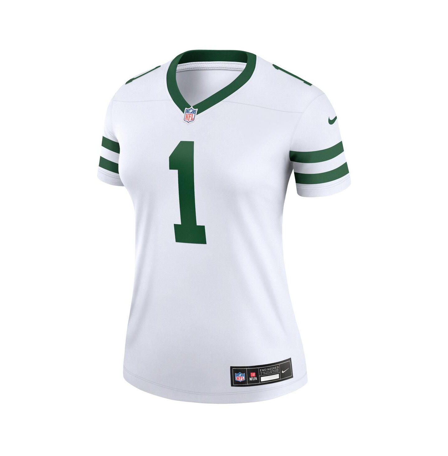 Женское джерси Nike Women's Sauce Gardner White New York Jets Alternate Legend Jersey — фото 3