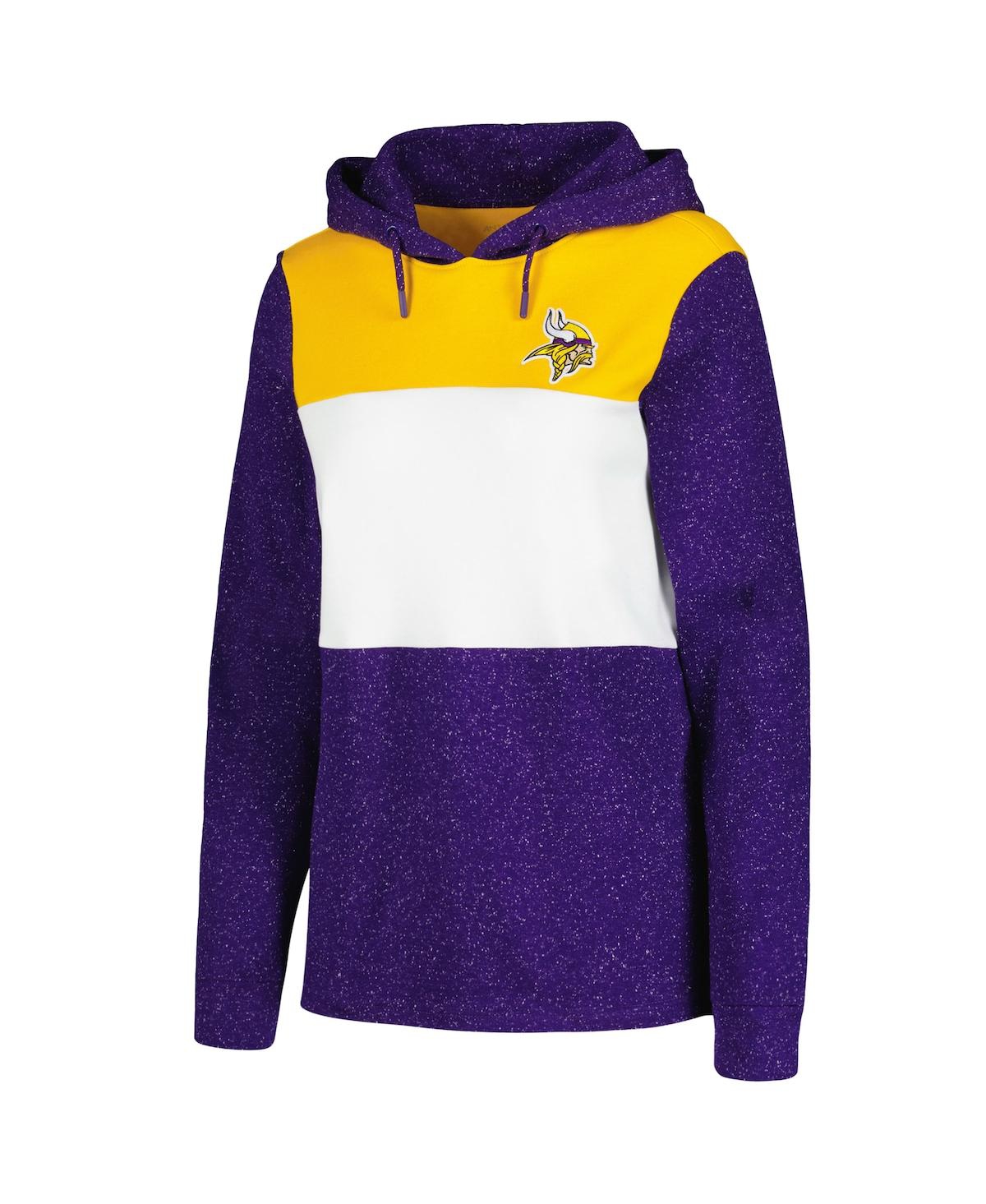 Shop Antigua Women's  Purple Minnesota Vikings Wicket Pullover Hoodie