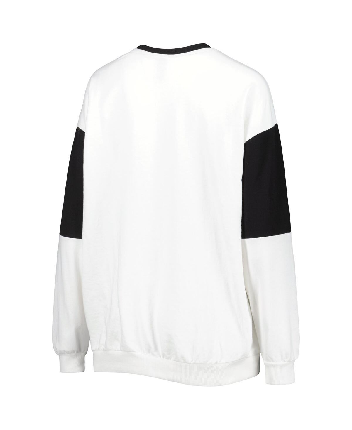 Gameday Couture Women's  White Iowa Hawkeyes It's A Vibe Dolman Pullover Sweatshirt In White