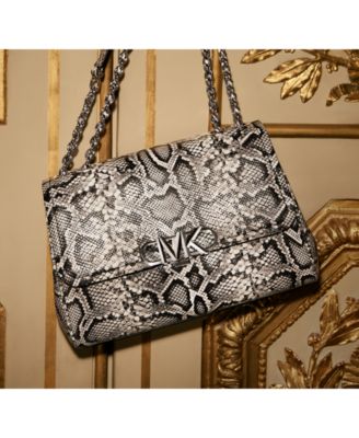 Michael Kors - Parker Medium Convertible Chain Leather Shoulder Bag