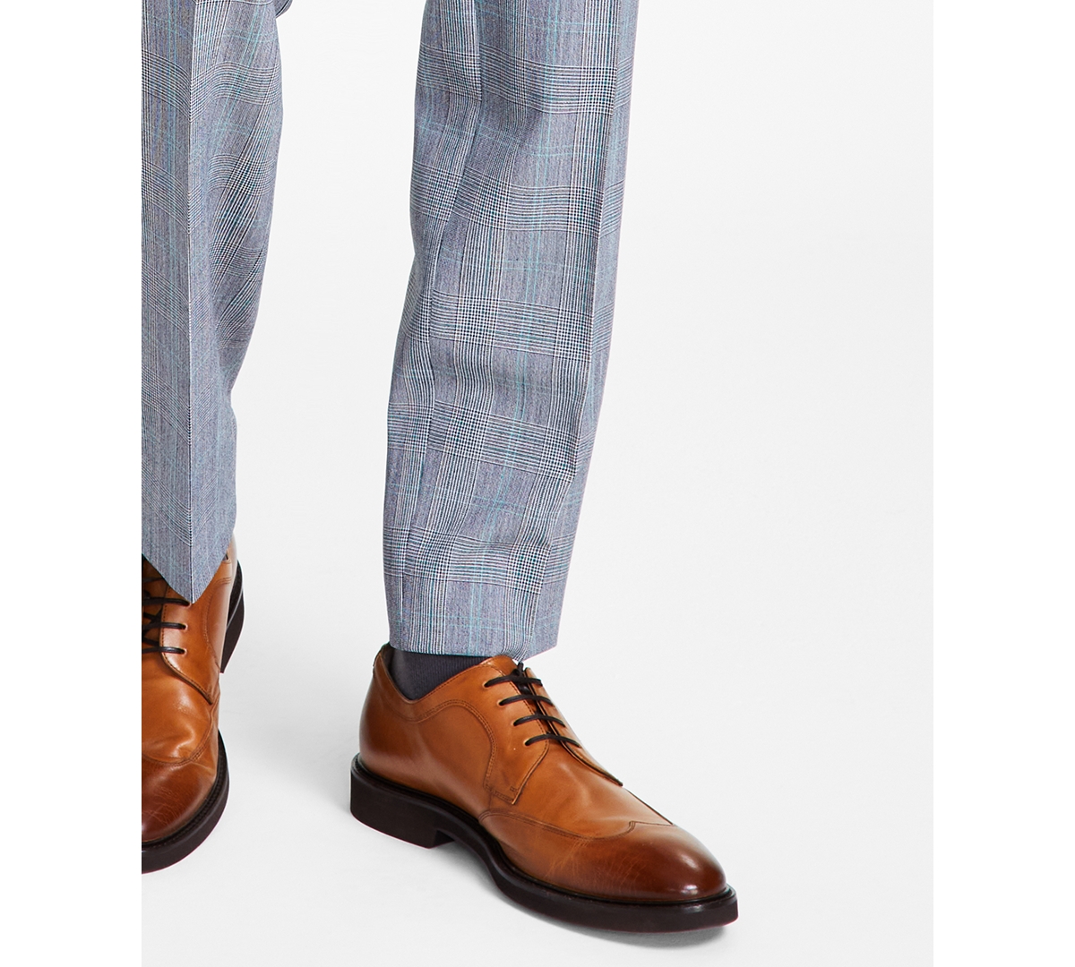 Hugo by Hugo Boss Men's Modern-Fit Plaid Suit Pants