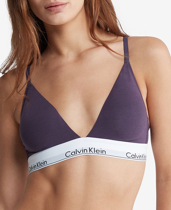 Calvin Klein】☆W´s Lace AF Lightly Lined Triangle Br.a