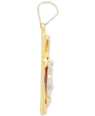 Small Crucifix Pendant in 14k Gold  