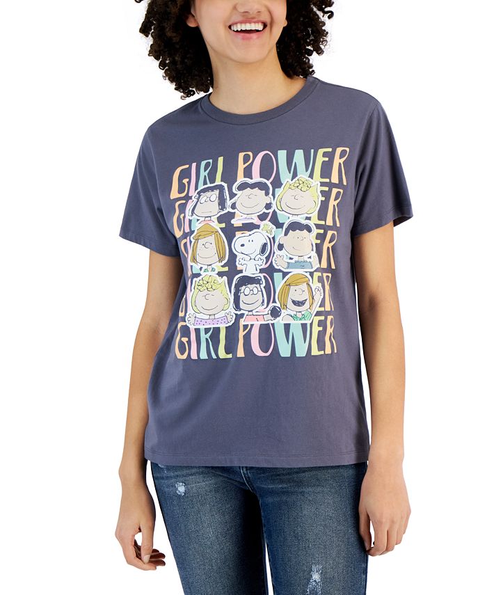 Grayson Threads, The Label Juniors' Peanuts Girl Power Graphic TShirt Macy's