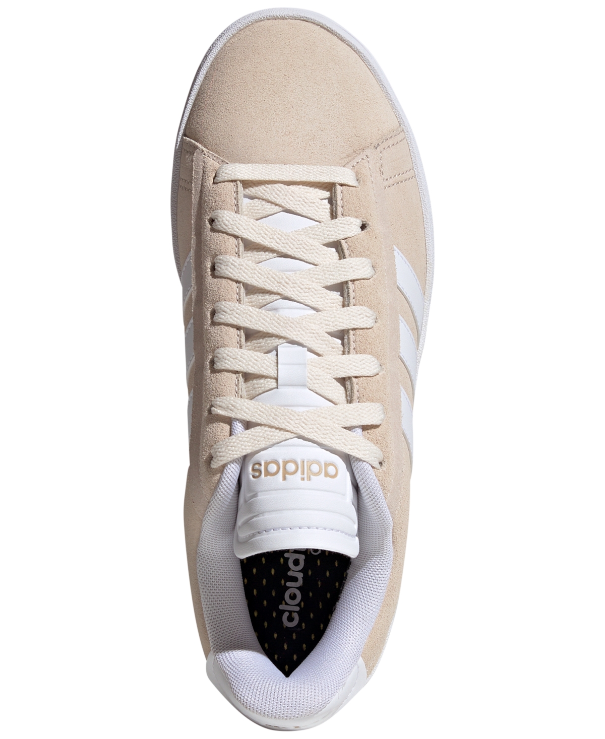 adidas Women's Grand Court Alpha Cloudfoam Lifestyle Comfort Casual Sneakers from Finish Line - White, Magic