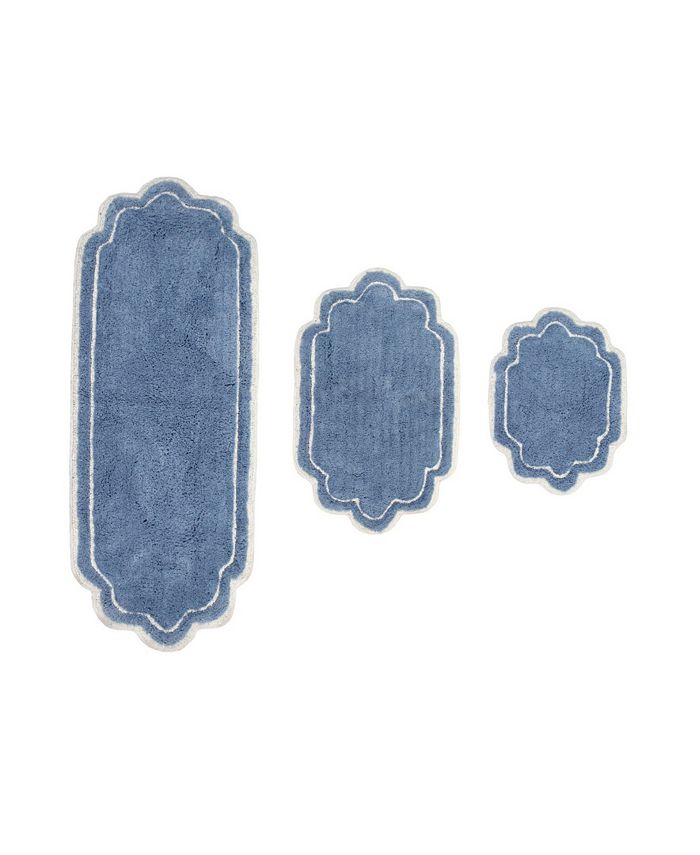 Home Weavers Allure Bathroom Rugs 3 Piece Set Macy's