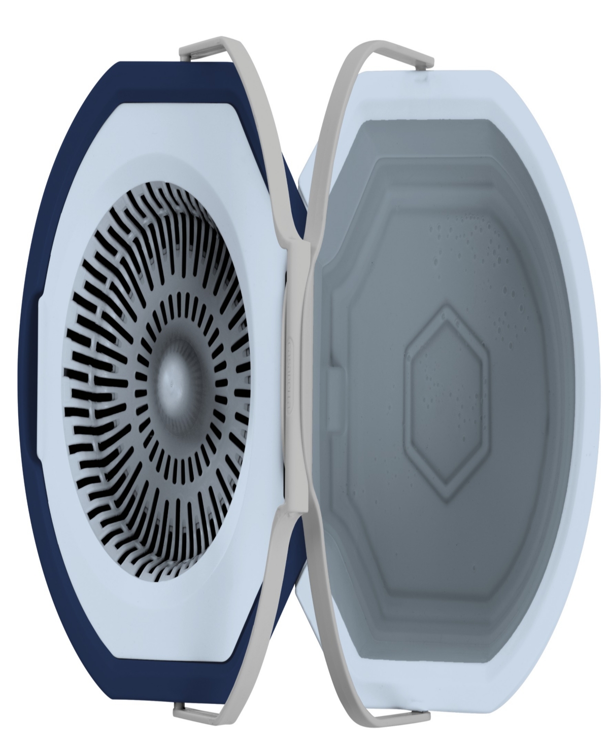 Casabella Clean Water Spin Mop In White Blue