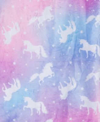 Big Girls Tween Space Unicorn Long Sleeve Plush Pullover Sweater