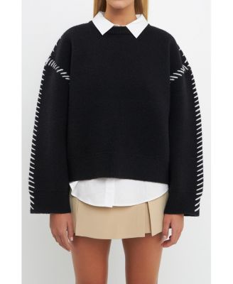 Women's Whip Stitch Sweater