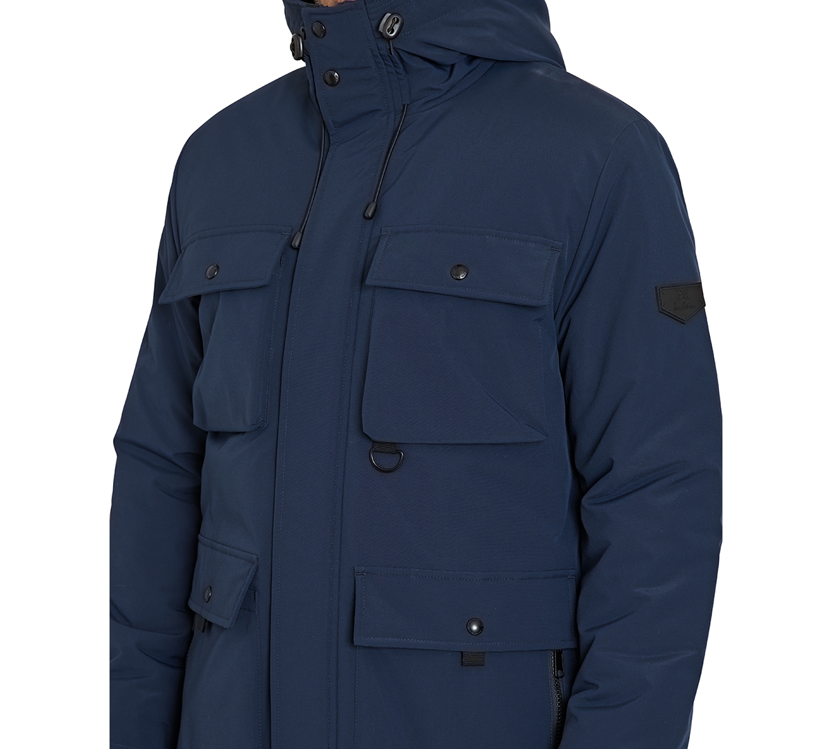 Sam Edelman Men's Cargo Pocket Parka Coat