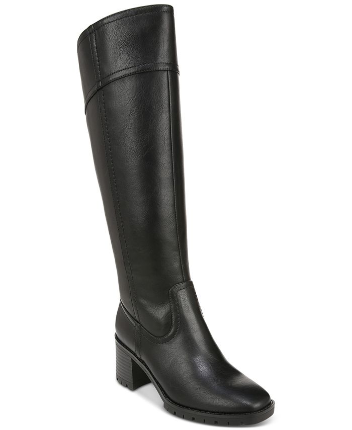 Style & Co Colette Tall Dress Boots, Created for Macy's - Black - Size 9.5M