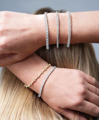 Diamond Tennis Bracelet (1 ct. t.w.) in 10k White Gold