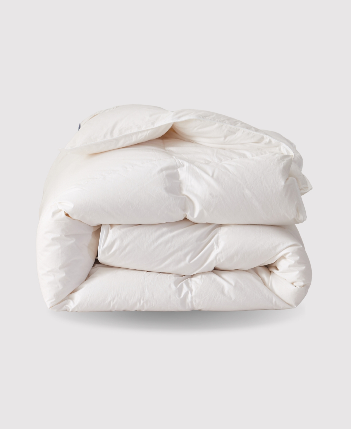 Royal Elite Fluffy Kapok Down All Season Comforter, King In White