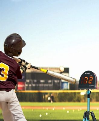 Speed Radar, Multi-Sports Personal Speed Radar Detector Gun, Measurement Baseball Pitching, Bat Swinging and Soccer Shooting Speed