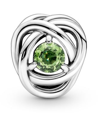 Birthstone Crystals Eternity Circle Charm