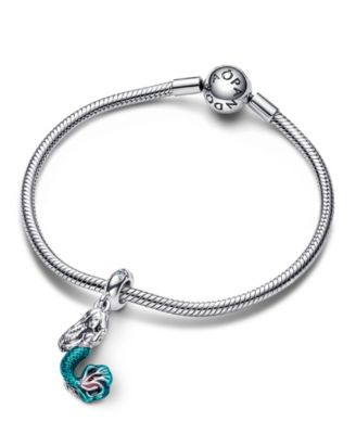 Sterling Silver Disney the Little Mermaid Ariel Dangle Charm