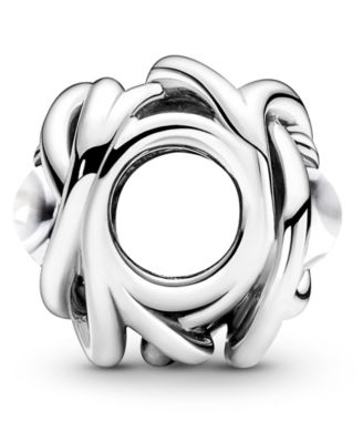 Birthstone Crystals Eternity Circle Charm