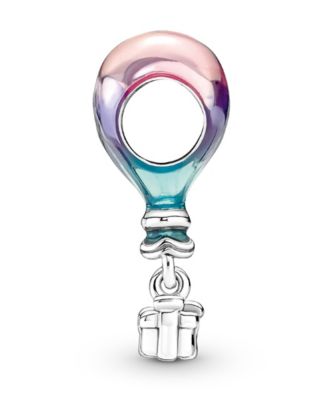 Sterling Silver Happy Birthday Hot Air Balloon Charm