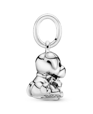 Sterling Silver Labrador Puppy Dog Dangle Charm
