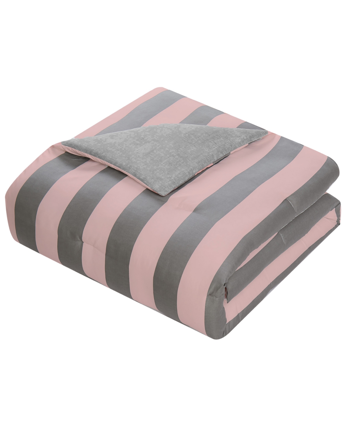 Juicy Couture Cabana Stripe Reversible 6-Pc. Comforter Set, -Pink