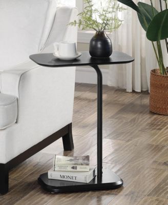19" Medium-Density Fiberboard Oslo C End Table