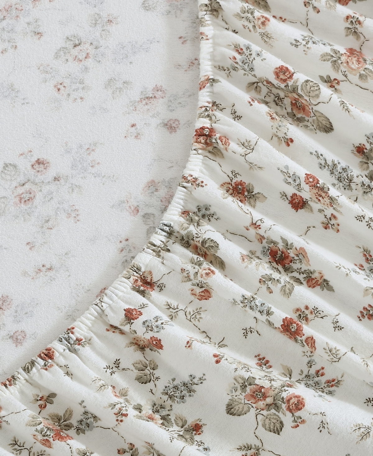 Laura Ashley Cotton Flannel 4-piece Sheet Set, King