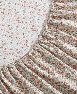 Cotton Percale 4-Pc. Sheet Set, Queen