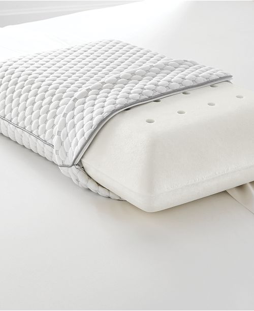 Martha Stewart Collection CLOSEOUT! Dream Science Memory Foam Classic Standard Pillow, VentTech