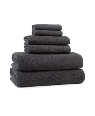 Venice Textured Cotton Wash Towel, 13" x 13"