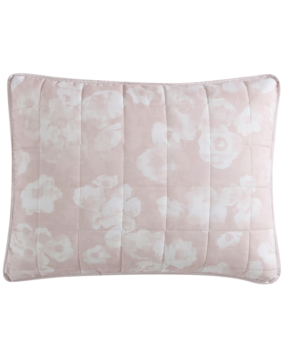 Shop Kenneth Cole New York Madison Floral Reversible 3 Piece Quilt Set, Full/queen In Pink