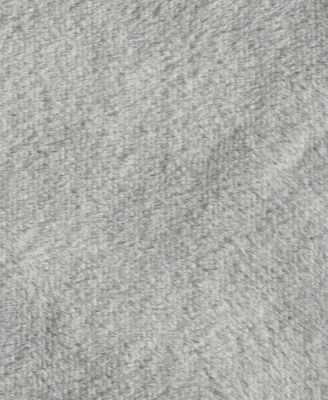 Solid Faux Fur Throw, 60x50