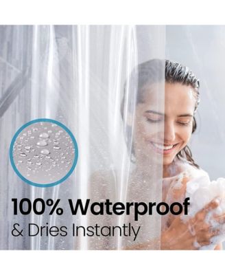 10G PEVA Shower Curtain Bathroom