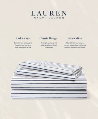 Spencer Stripe Sheet Set, King