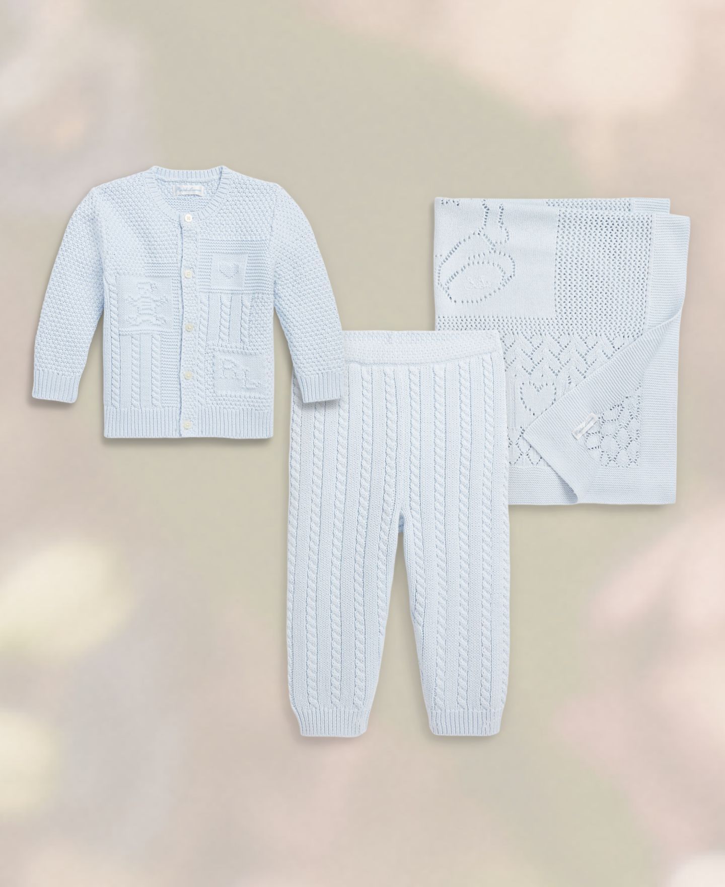 Polo Ralph Lauren Baby's Coming Home Gift Bundle, цвет: Синий — фото 1