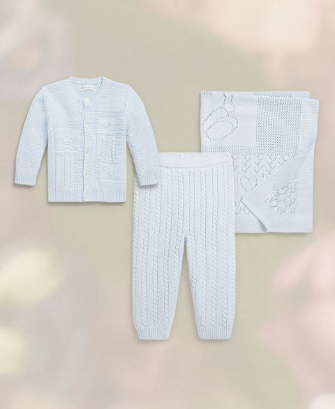 Polo Ralph Lauren Baby's Coming Home Gift Bundle, цвет: Синий