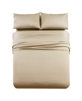 1000-TC Luxury Heavyweight Cotton Oversized 4-Pc. Sheet Set, California King