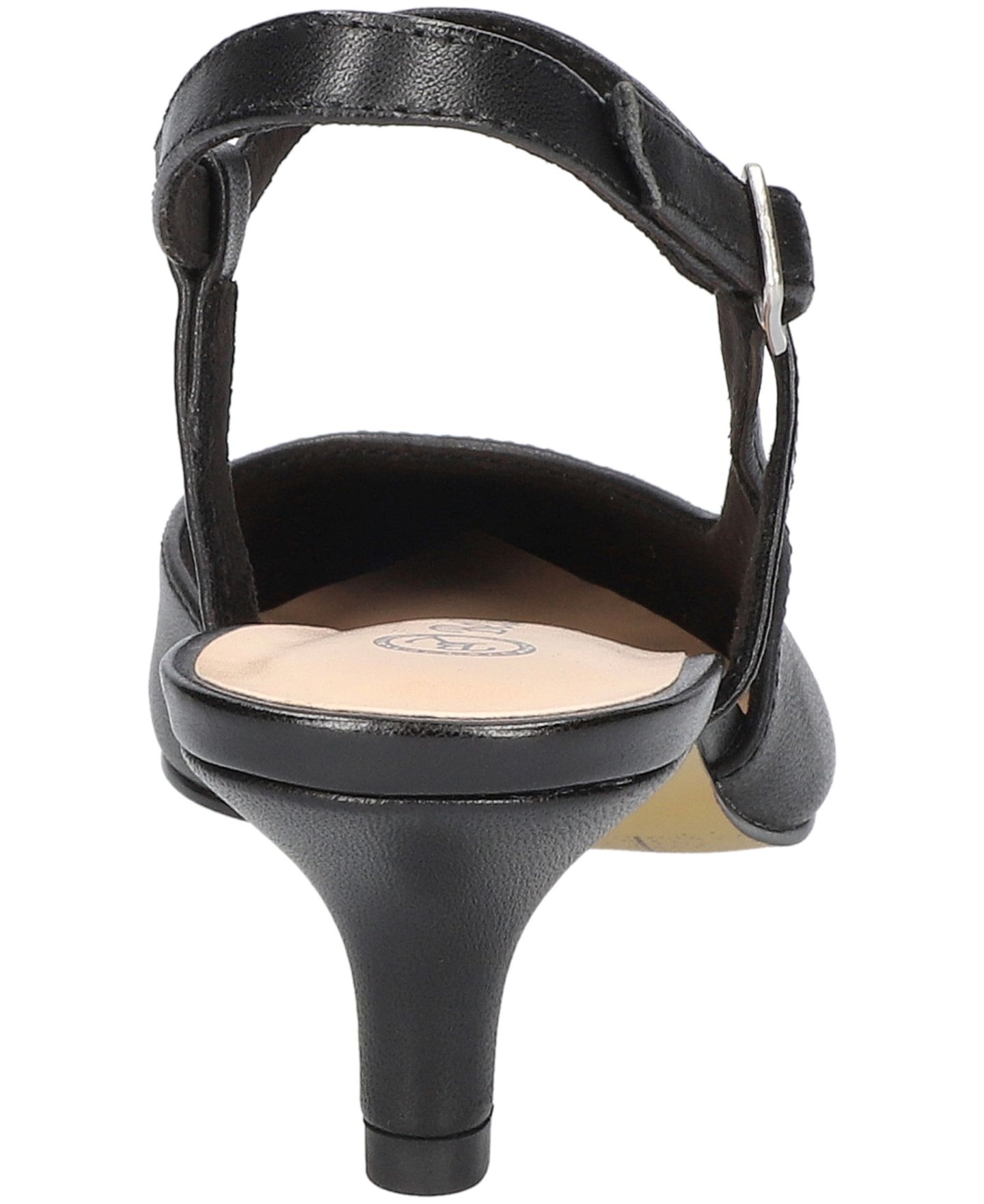 Женские туфли Bella Vita Kayce Slingback Pumps, цвет: Чёрный кожаный — фото 3