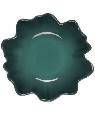 Iris Collection Stoneware Serving Bowl