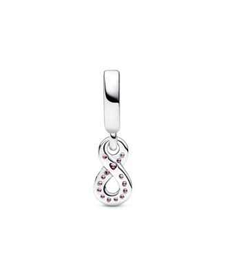 Crystals Sparkling Infinity Dangle Charm
