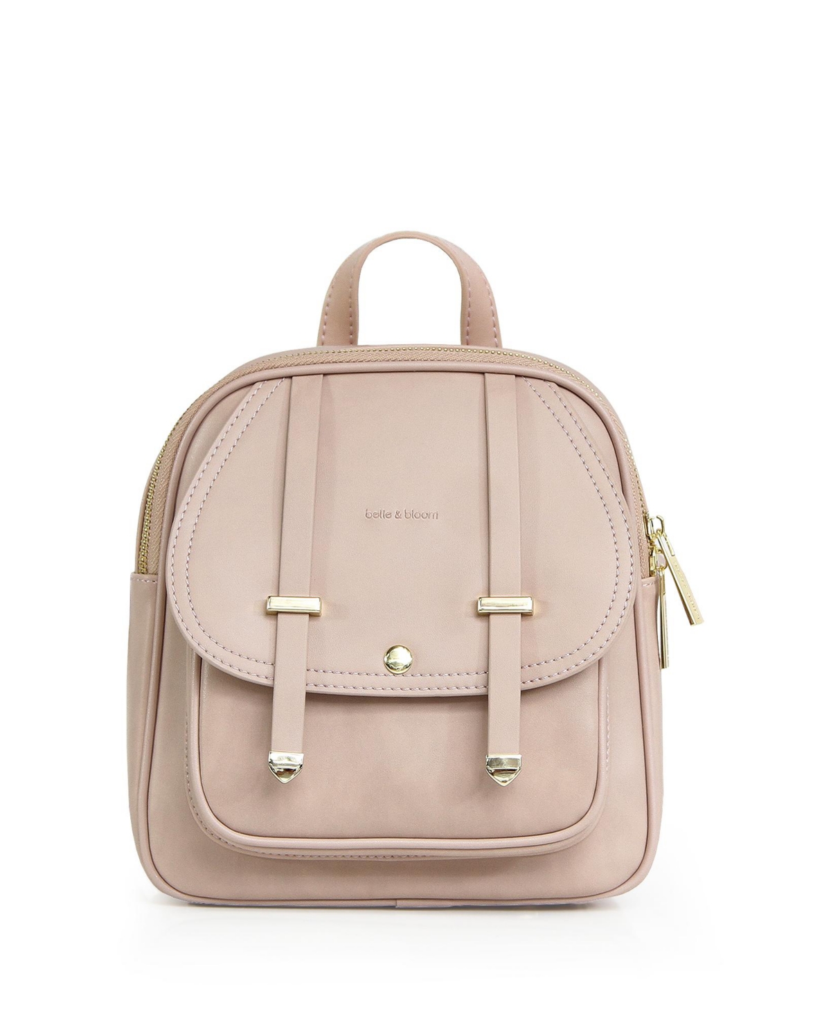 Camila Leather Backpack - Ash