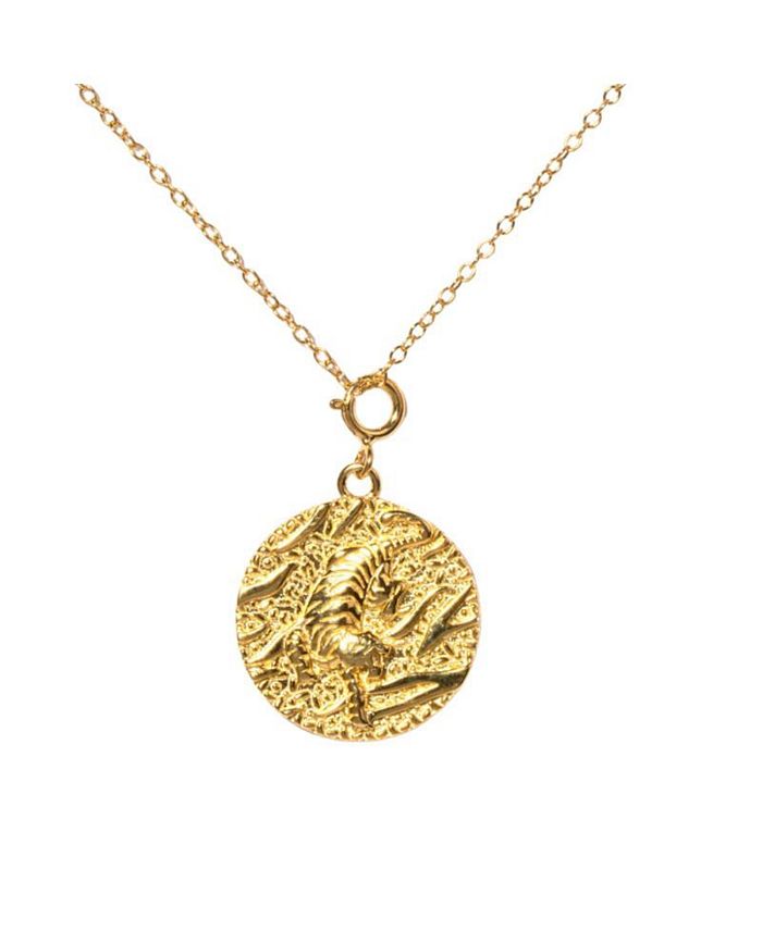 Macy's shop coin necklace