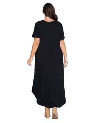 Plus Size Scarlett Pocket Maxi Dress