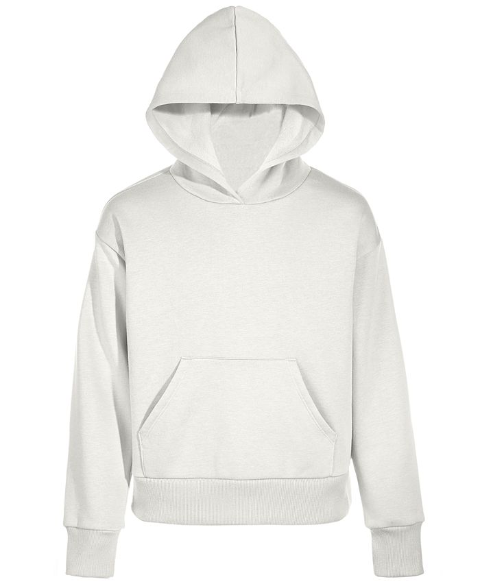 Girls plain white hoodie new arrivals